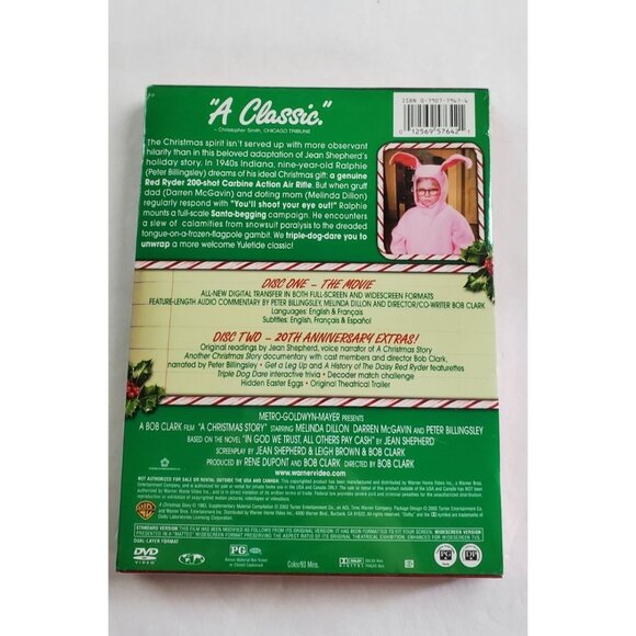 A Christmas Story DVD 1993 - 2-Disc Special Edition - NEW - Picture 2 of 3